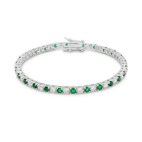 Evergreen Tennis Bracelet