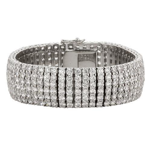 Cubic Zirconia Elegance Formal Bracelet