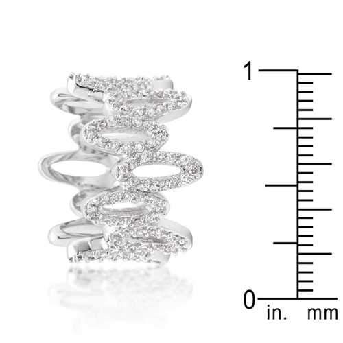 Cubic Zirconia Oval Fashion Ring